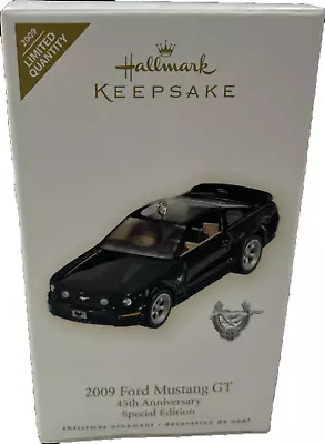 2009 Hallmark Ford Mustang GT Ornament 45th Anniversary Special Edition Keepsake • $47