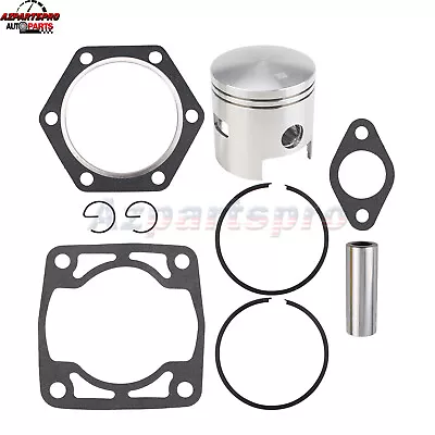 Piston Ring & Gasket Kit For EZGO 2 Cycle Gas Golf Cart 1976-1988 Standard Bore • $34.99
