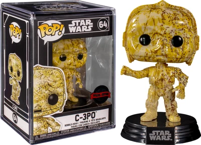 Star Wars - C-3PO (Futura) US Exclusive Pop! Vinyl With Protector • $54.99