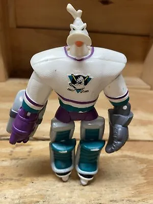 Vintage 1996 Mighty Ducks Net Attack Wildwing 7  Action Figure Disney Toy • $12.59