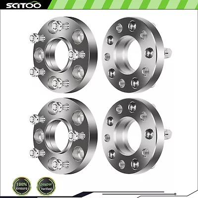 4x 25mm Hubcentric Wheel Spacers 5x120 12x1.5 For BMW 528i 335i 530xi 328i 535i • $68.81