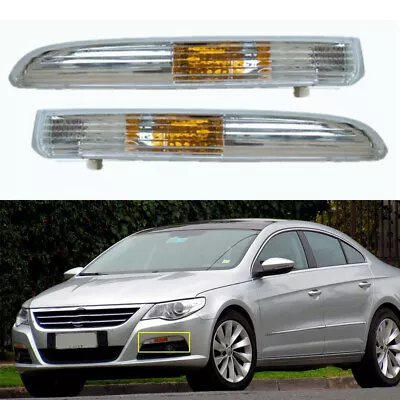 Front Bumper Daytime Running Lamp Turn Signal For 2009-2012 VW Passat CC LH+RH • $31.96