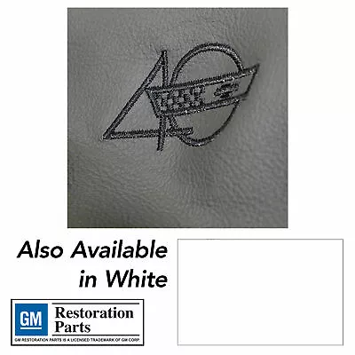 Corvette C4 Embroidered 40th Anniversary Std Leather Seat Covers - White 1993 • $1199.99