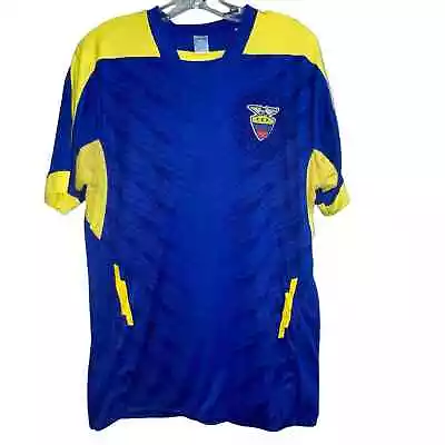 Ecuador Soccer Shirt Mens Size 40 F.E.F. • $15