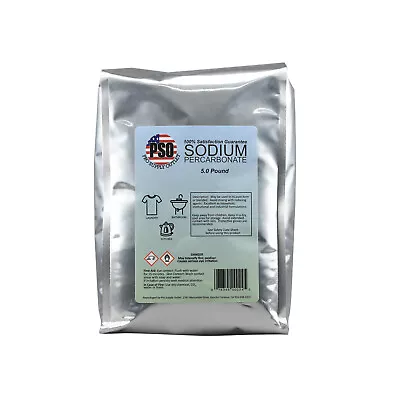 5lb Granular Coated Sodium Percarbonate-hydrogen Peroxide-Oxidizing Agent • $29.95