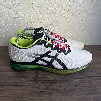 ASICS GEL-Quantum Infinity Running Shoes Shoes White Volt Men's Size 10 1021A056 • $39.99