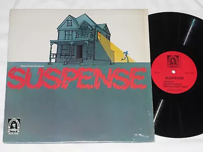 SUSPENSE (1978) NOSTALGIA LANE LP W/Ida Lupino Robert Tayor & Vincent Price • $9.99