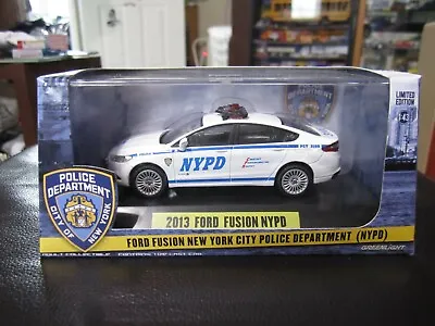£98.17 • Buy Greenlight NYPD New York City Police 2013 Ford Fusion 1:43 O Scale
