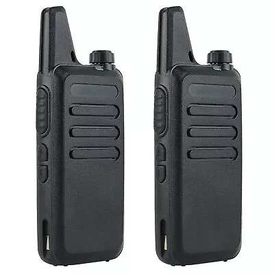 2 X Baofeng T20 Two Way Radio Walkie Talkie UHF Handheld + Earbuds Communication • $14.99