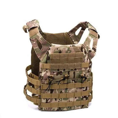 600D Tactical Vest Molle Plate Carrier Magazine Protective Lightweight Vest • $42.65