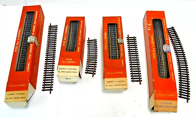 4 Different Collectible Boxes Of Vintage Lionel Ho Track 0906+0909+0984+0989 Exc • $64.99