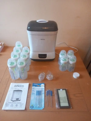£40 • Buy Dr Brown’s Starter Kit - Bottles - Steriliser - Accessories 
