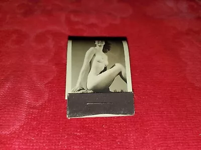 Vintage Hollywood Art Match Book Girly Pin Up Risque Models Rare  Lot #6 • $7.99