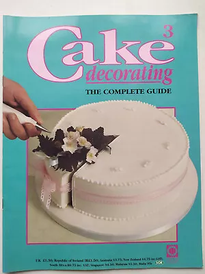 Cake Decorating Orbis Partworks Magazine 1993 Number 3 MAG ONLY NO GIFTS • £3.79