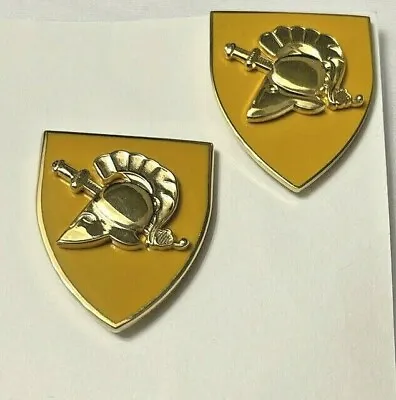 USMA West Point Cadet Army Military Lapel Pin Insignia Rank Crest DUI Set Of 2 • $15