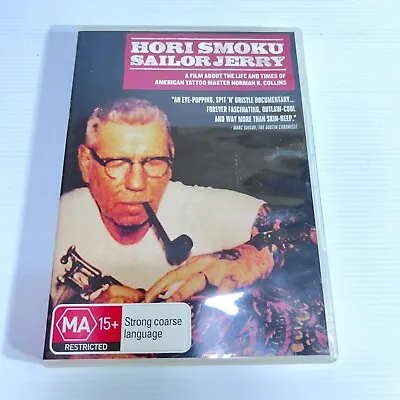 Hori Smoku Sailor Jerry : Norman K Collins DVD Tattoo Master Art Outlaw • $15.96