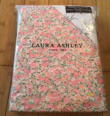 Laura Ashley Loveston Duvet Cover And Pillowcase  Set - SUPER KING - RRP £100.00 • £67.99