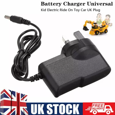 £6.88 • Buy 6V 1A Universal Spare Battery Charger Replacement For Toy Ride On Cars And Jeep