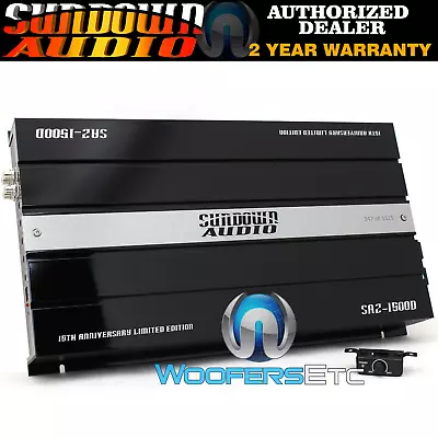 Sundown Audio Saz-1500d Limited Edition Monoblock Subwoofers Bass Amplifier New • $289.99