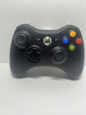 Microsoft Xbox 360 Black Wireless Game Controller Pad Genuine Original OEM • $17.99