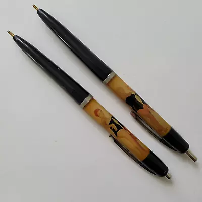 Vintage Floaty Pen Nude Stripper Women Black Swimsuit Denmark Lot Of 2 • $29.99