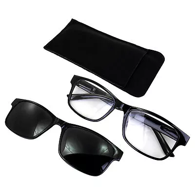 Global Vision Reading Glasses +2.5 Magnification Black Frame W/ Clear Lens • $12.99