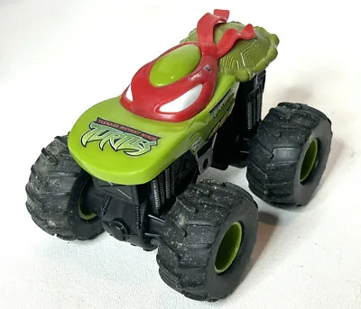 Hot Wheels Monster Truck Raphael 2008 TMNT Ninja Turtles SpectraFlames Rare • $13.80