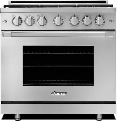 Dacor Professional HGPR36SNG 36  Stainless Steel Gas Range W/ 6 Sealed Burners • $3999.99