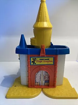 Vintage Mickey Mouse's Magic Kingdom Weebles Castle Playset 1977 Hasbro Disney • $19.99