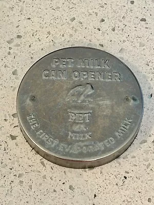 $18.50 • Buy Vintage Pet Milk Evaporated Milk Punch Lid Can Opener - Metal - Unique!