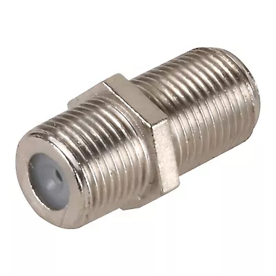 F Barrel Connector Coupler Join Extend F Plug Coax Aerial Satellite Cable • £2.89