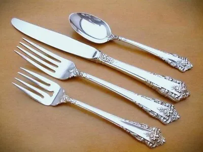 $199 • Buy Rondelay By Lunt Sterling Silver Individual 4 Piece Place Settings