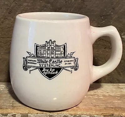 White Castle Mug - Vintage Mayer 252 China  - Ashtray Bottom  • $14.40