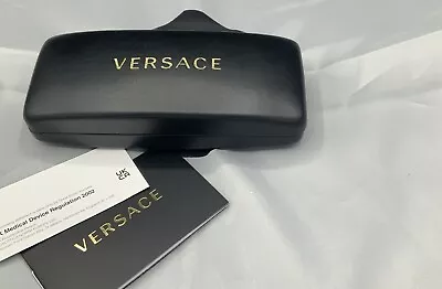 Versace Authentic Hard  Case In Black Free Shipping • $19.99