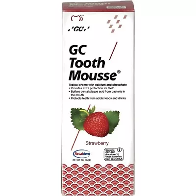 GC Tooth Mousse Strawberry - 40g • $26.95