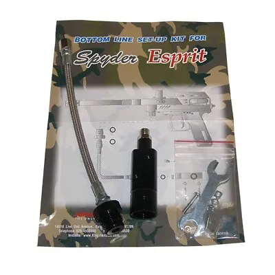 Kingman Spyder Compact 2000 Esprit Vertical Gun Bottomline ASA Set Drop Forward • $14.95