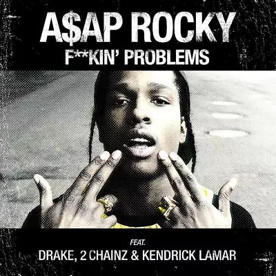 559401 A$AP Rocky  F**kin' Problems  Album HD Cover Art 36x24 WALL PRINT POSTER • £25.03