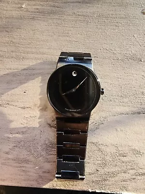 Mens Black Movado Watch • $210