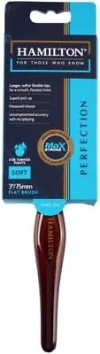 3  Hamilton Perfection Max Stroke Soft Sythetic Bristle Flat Paint Brush • £15.98