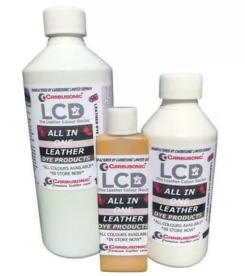 All In One Leather Dye Colorant Repair Recolour Dye Stain Paint All Colour Kit  • £9.99