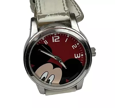 Disney By Ewatchfactory  Mickey Mouse Watch P234-2657-4 - New Battery Running • $13.88