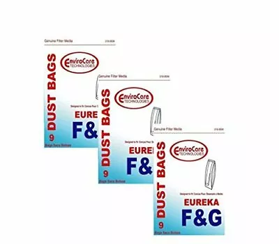 EnviroCare Eureka Style F&G #52320A Vacuum Cleaner Bag GE Sanitaire Kenmore S • $12.94