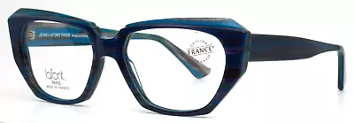 JEAN LAFONT Impulsion 3141 Blue Womens Cat Eye Eyeglasses 53-16-138 B:39 • $249.99