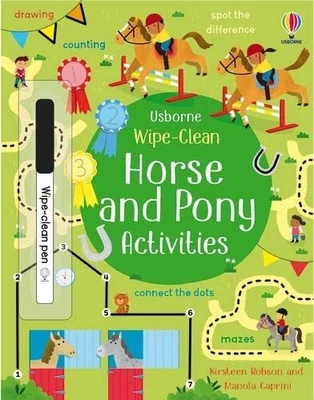 £5.31 • Buy Wipe-Clean Horse And Pony Activitie..., Robson Kirsteen