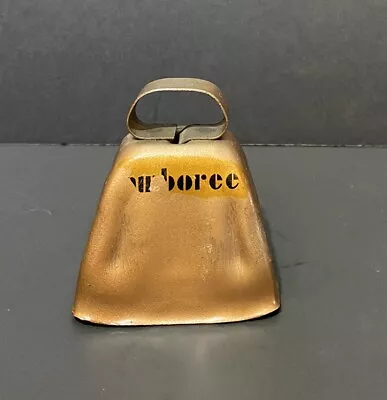 Vintage Bell Farm Goat Cowbell Approximately 3.25  X 3  X 2.25 Copper Tone Steel • $4.99