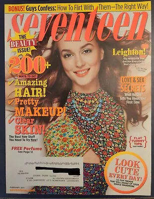 LEIGHTON MEESTER Cover - February 2011 SEVENTEEN Magazine - The Beauty Issue! • $10