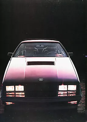 1984 CHRYSLER LASER XE Genuine Vintage Ad ~ FREE SHIPPING! • $18.88