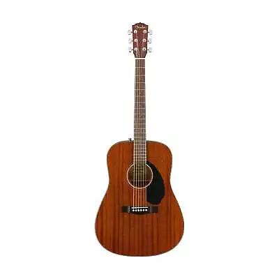 Fender CD-60S Dreadnought Acoustic Guitar Walnut FB All-Mahogany • $462