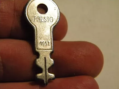 Vintage Presto Flat Key 1.5  Marked 4651 • $2.99