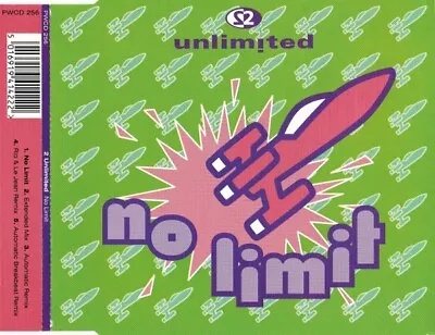 (134) 2 Unlimited – 'No Limit'- Rare UK PWL CD Single 1993-Techno/Euro House-New • £19.95